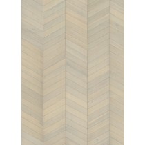 Chevron White - bordura / prírodný olej / 1-lamelový dizajn / mikro 4V drážka